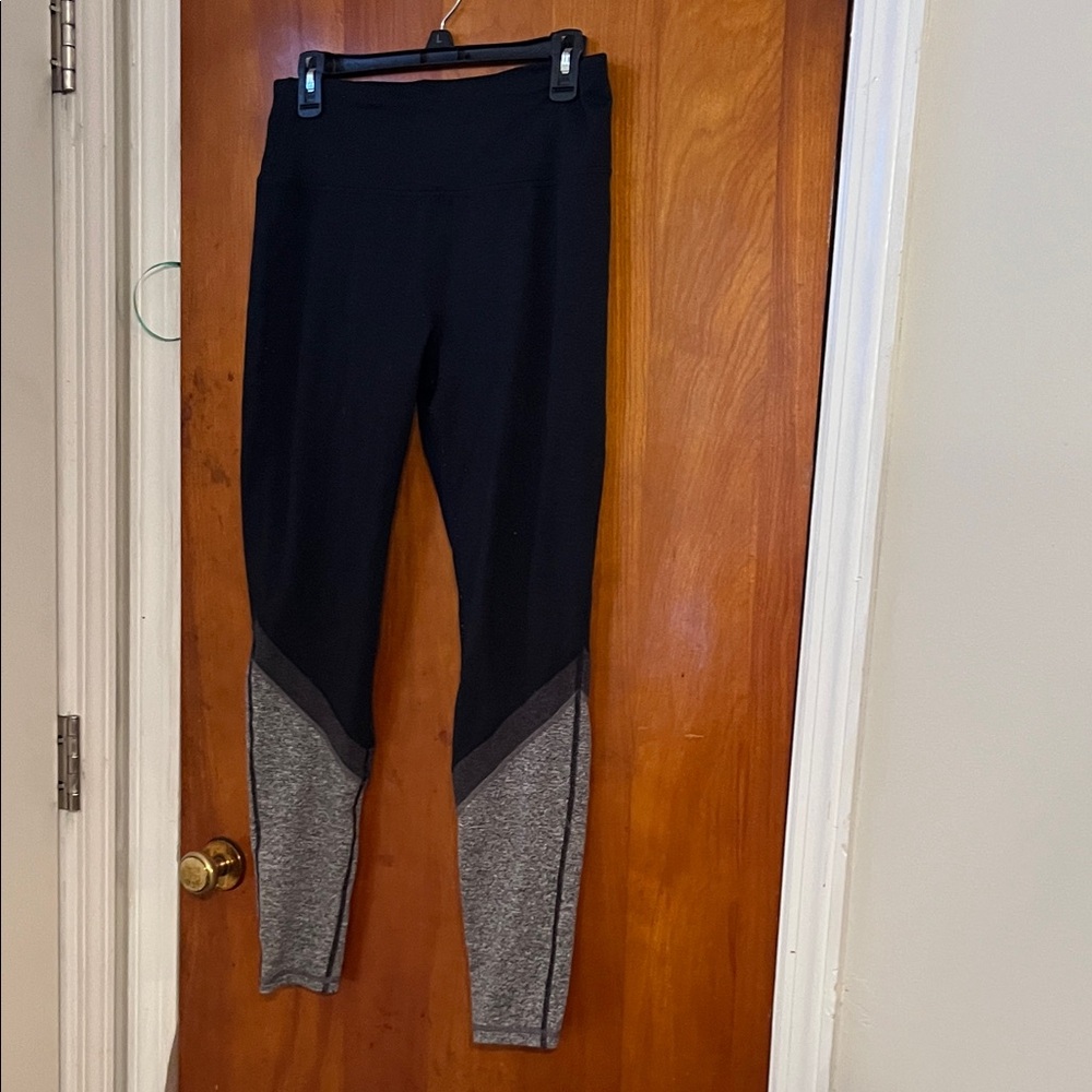 Black and Gray Leggings